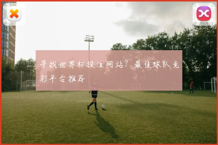 寻找世界杯投注网站？最佳球队竞彩平台推荐