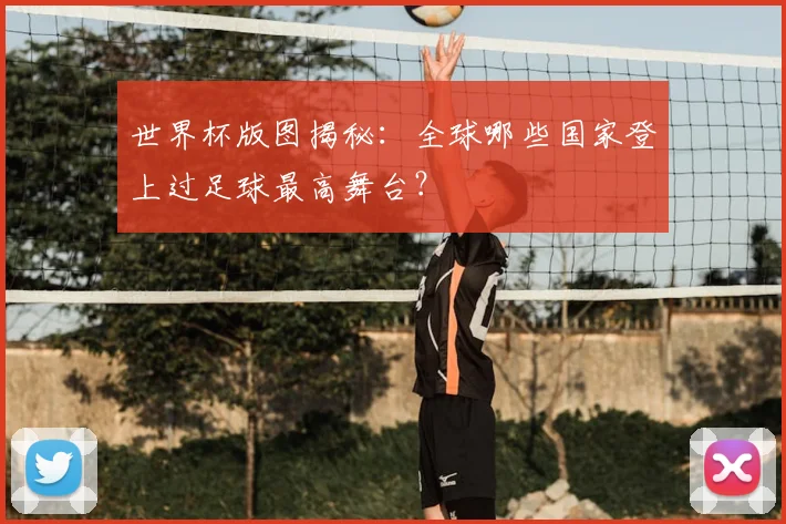 世界杯版图揭秘:全球哪些国家登上过足球最高舞台?